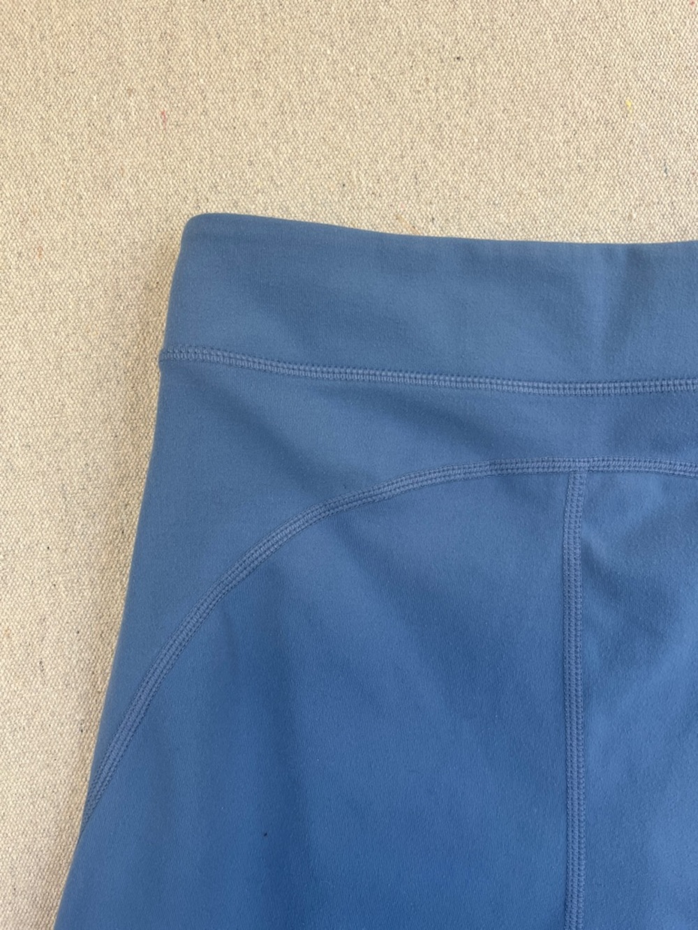 ODODOS Blue High Waisted Biker Shorts Women’s Size S Stretch Athletic - Picture 12 of 12